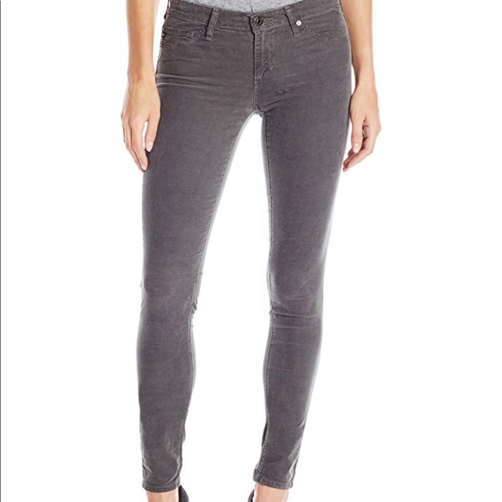 Adriano Goldschmited grey corduroy Jean